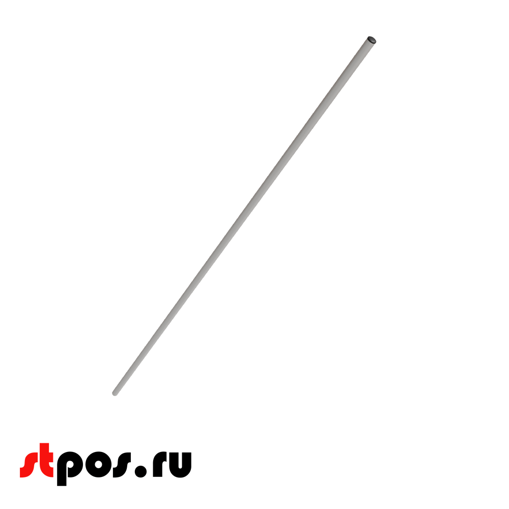 00_Алюминиевая трубка с заглушкой ALUTUBE-XL d20 мм, 1500 мм