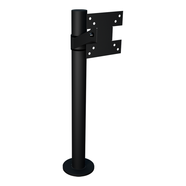 sk_НАБОР Стойка с кронштейном для монитора (вынос 0 мм), Муар, RAL9005 Черный sk_НАБОР Стойка с кронштейном для монитора (вынос 0 мм), Муар, RAL9005 Черный