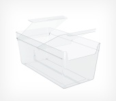 Крышка задняя MAXIBOX BACK LID 1 с держателем информации 39 мм