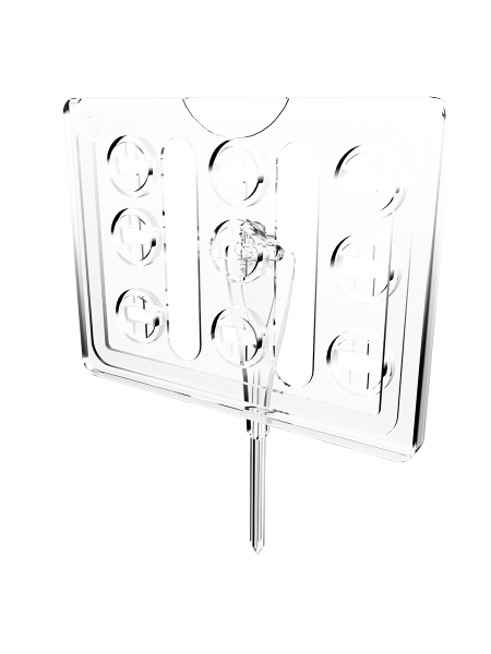 sk_Рамка ТЕХНО А7 прозрачная, прозрачный держатель TECHNO STICK