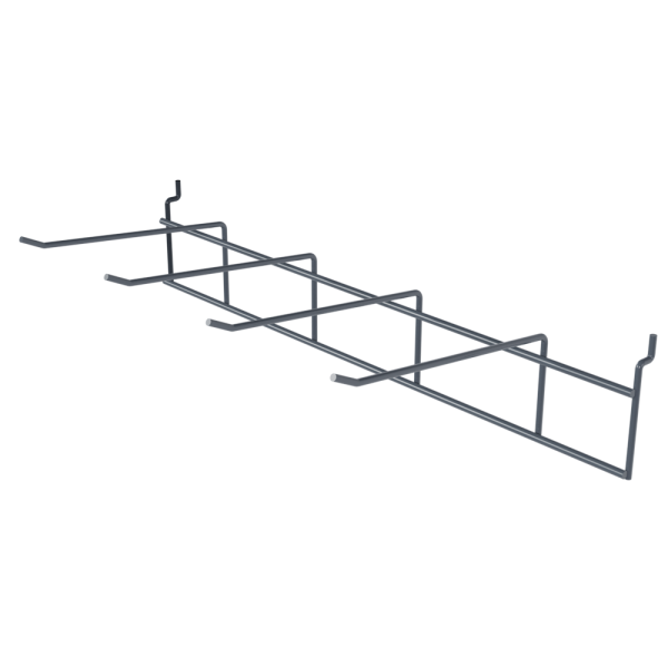 sk_Гребенка для перфорации 4-штыревая 425мм (длина крючка 170мм) ПФ-425, Глянец, RAL7024 Серый