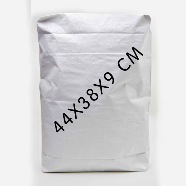 01_Мешок Клапанный (Закрытый) 380х440х90 мм, двухслойный, Белый