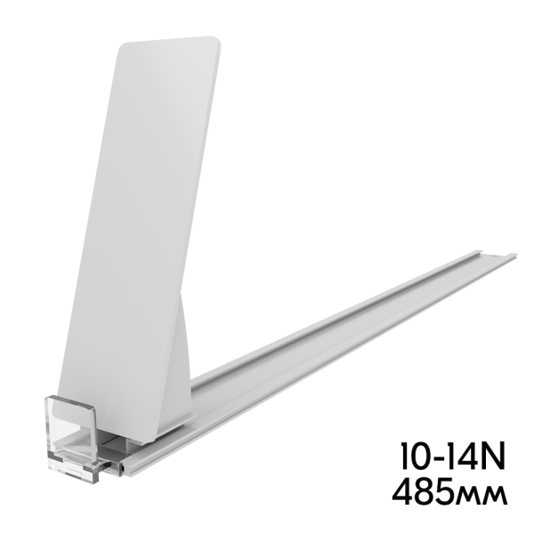 sk_Пружинный толкатель наклонный 44х132 мм FORTA GROSSA-1 10-14N, с но 20х25 мм, 10-14 ньютонов, 485мм