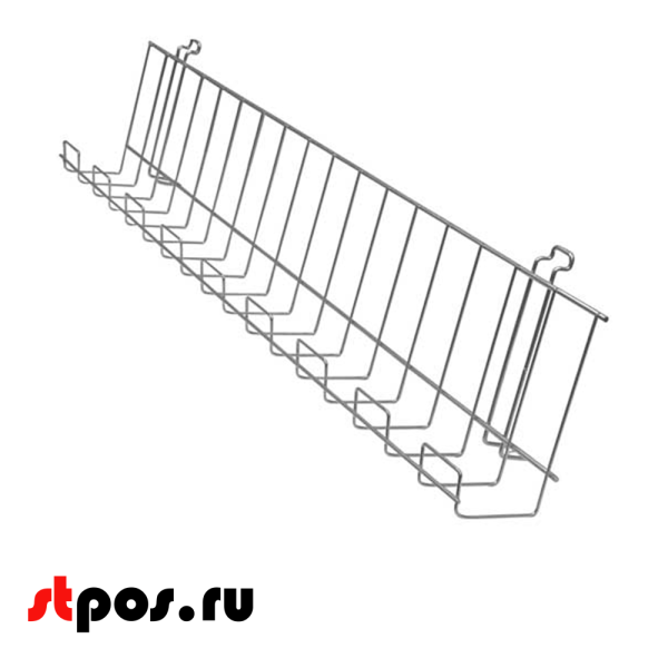 00_Полка для экономпанелей универсальная 1000х110х80мм А7-Э, цинк