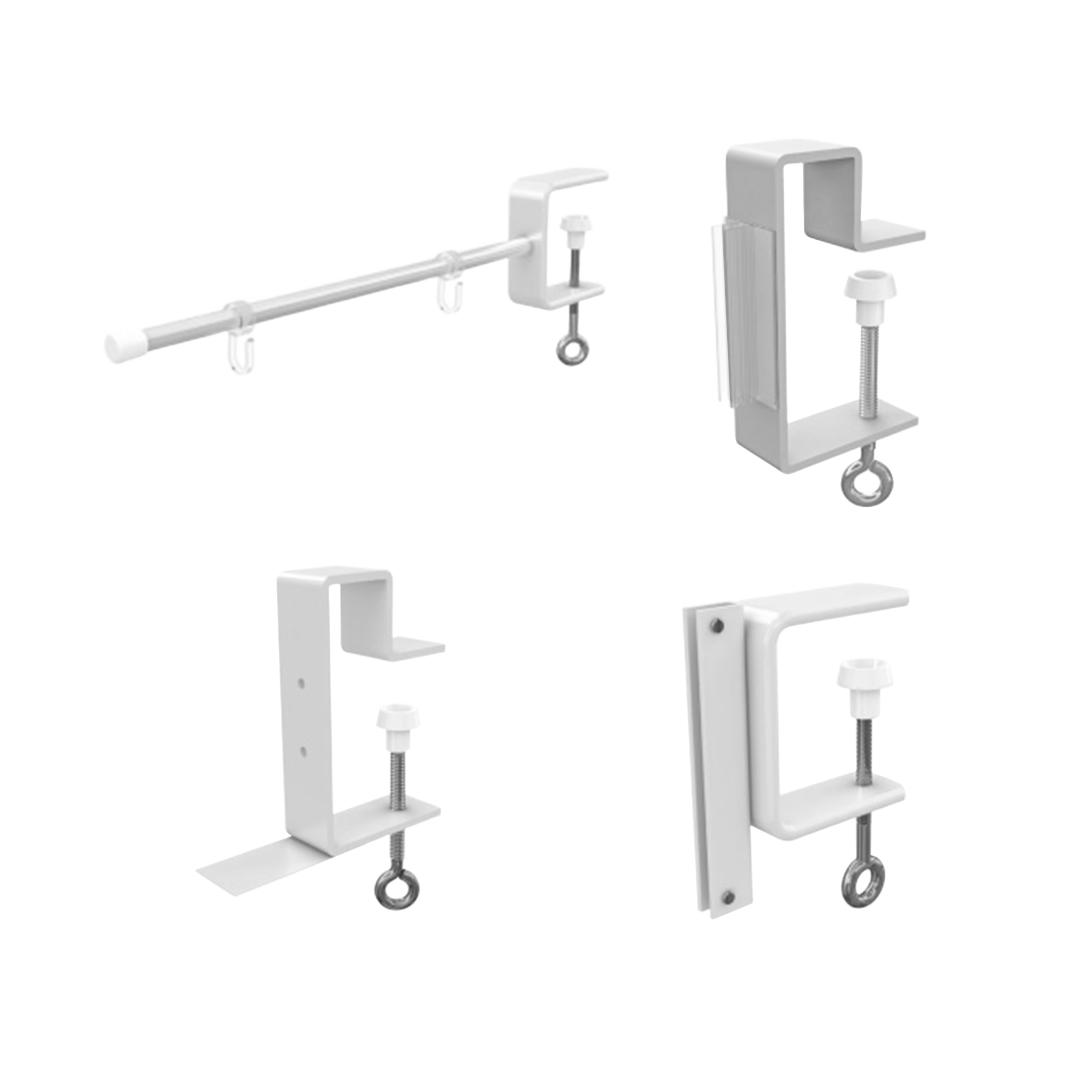 Держатели вывесок на струбцинах