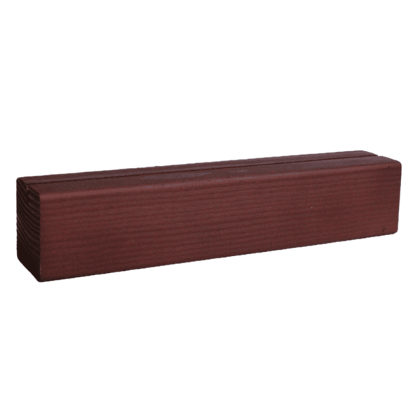 sk_Основание деревянное для вставки А4, 210х40х40мм, ширина прорези 3мм, глубина 10мм, темное