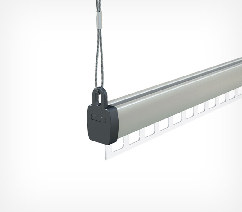 02_Пластиковая петля-заглушка для профиля ECOTRACK ECO-CAР, Черный