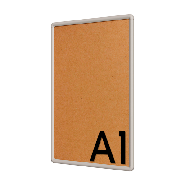 sk_Пластиковая клик-рамка PCF-25, закругленные углы, профиль 25мм, формат А1 (639х880мм), Серый