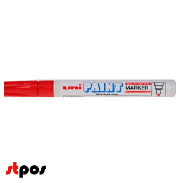 00_Маркер-краска PAINT PX-21 для письма по любой поверхности,толщина линии 0,8-1,2 мм,овальный,КРАСНЫЙ
