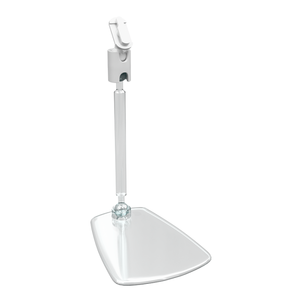 sk_Держатель рамки TECHNO FOT 75 мм, ножка   50мм, Прозрачный