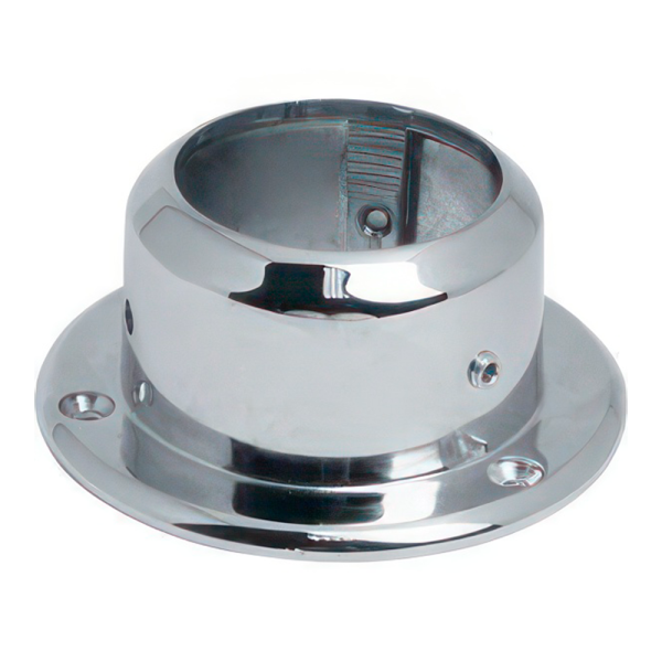 sk_Консоль крепления трубы d50мм к плоскости PL-013, хром