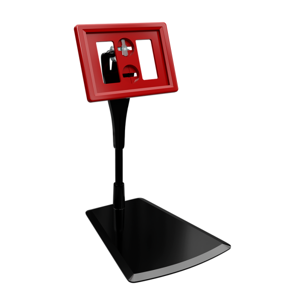 sk_Рамка ТЕХНО А8 красная, черный держатель TECHNO DELI-FOT-SET с иголкой