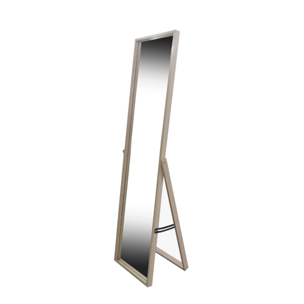 sk_Зеркало 4мм универсальное напольн/настен с регулируемым наклоном ЛМДФ18мм,450х370х1650hмм,Дуб сонома