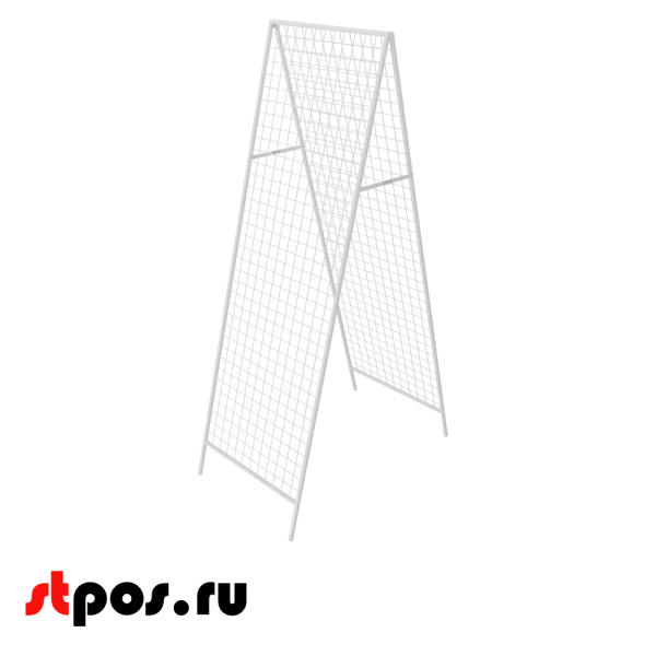 00_Стенд-шалаш 1830х630 крашеный Белый