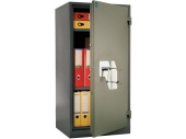 Шкаф для офиса огнестойкий VALBERG BM-1260 KL, графит