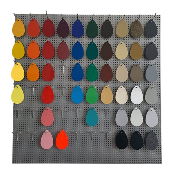 01_Стенд информационный перфорированный  высота 900 мм, ширина 900 мм