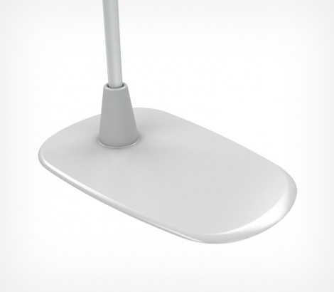 1_Подставка пластиковая универсальная c закругленными углами BASE-PL, Зеленый (в белом цвете)