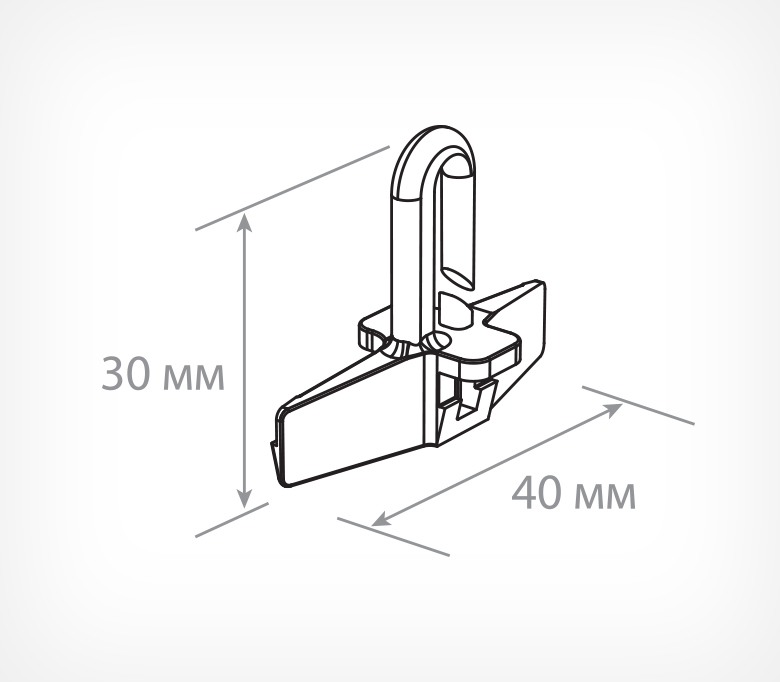 02_Петля пластиковая ECO-LOOP-P 02_Петля пластиковая ECO-LOOP-P