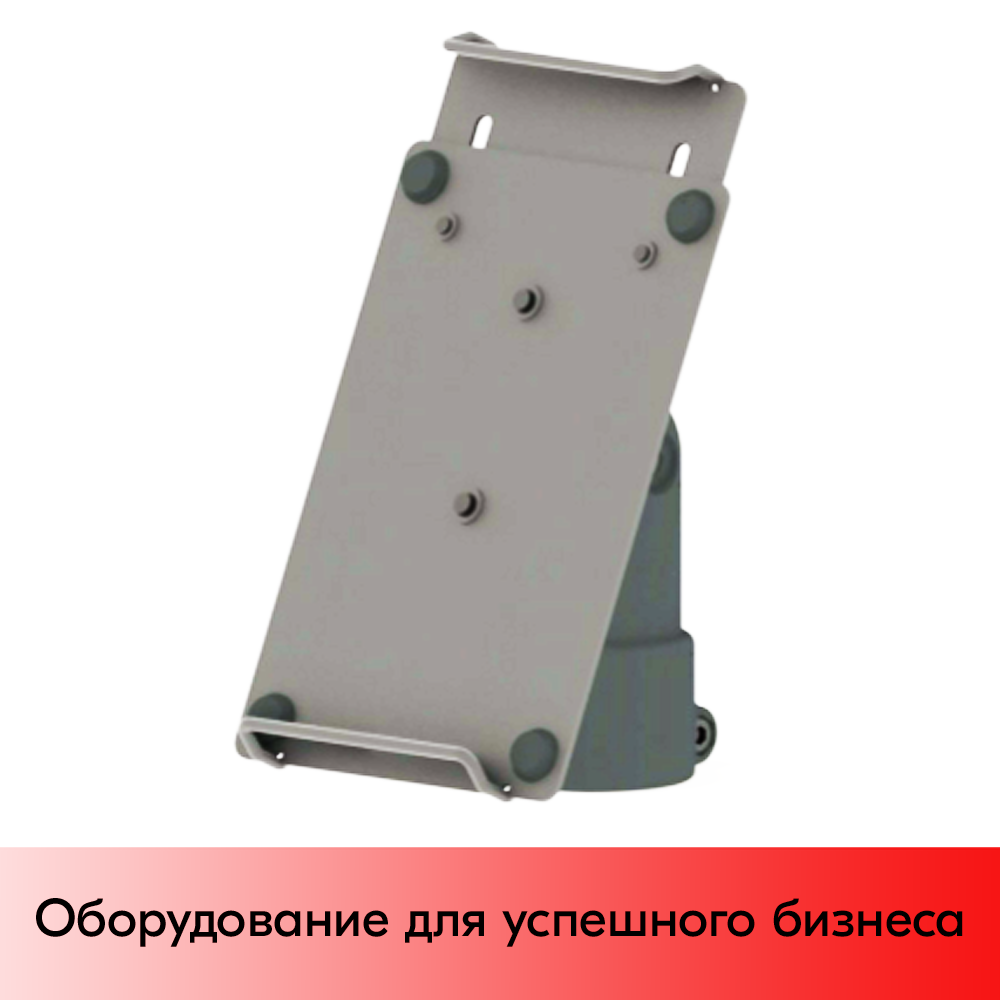 01_Держатель для тонкого планшета, высота 150-220 мм, посадочный диаметр 40мм, RAL7035, Светло-серый