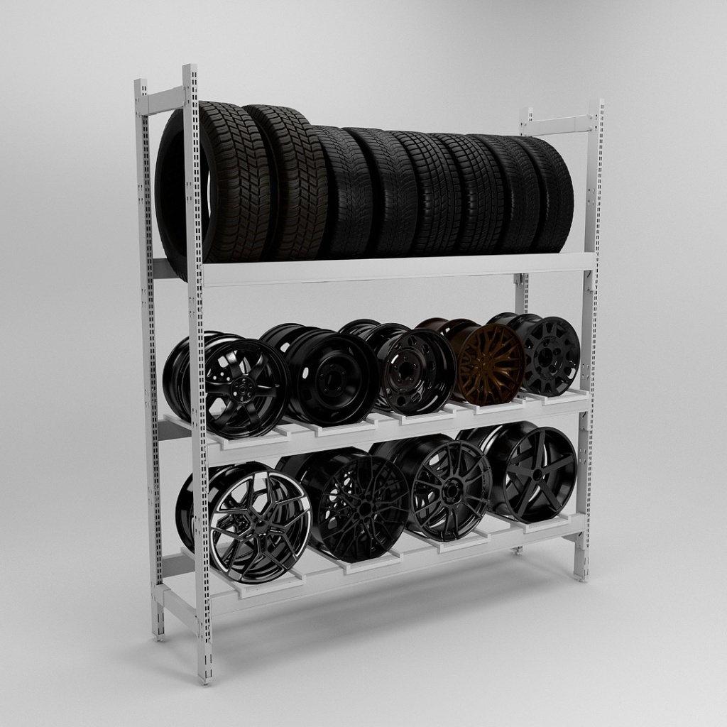 стеллаж для автомагазина