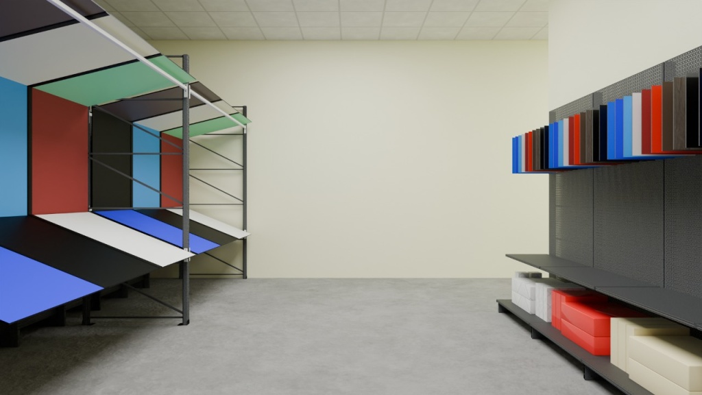 стеллаж для образцов