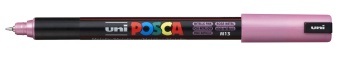 1_Маркер на водной основе POSCA PC-1MR, розовый металлик (METALLIC PINK - M13), 0.7 мм, игол. нак.
