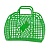 Покупательская сетчатая сумка-корзина Fama 15 литров, Салатовая
