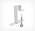 Струбцина с горизонтальным держателем и отгибом CLAMP HOLDER-H-L