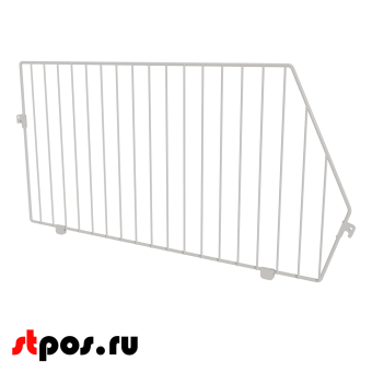 00_Разделитель для корзины сетчатой 600х300 мм БЕЛЫЙ