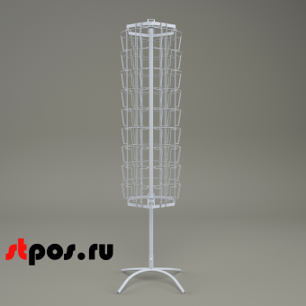 00_Буклетница вращающаяся 54 ячейки А5