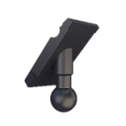 Адаптер для кассет цен и шарнирных держателей PC VL ADAPTER, Черный
