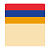 Шелфстоппер stpos ФЛАГИ (Армения) из ПЭТ 0,3мм в ценникодержатель, 70х75 мм, бежевый