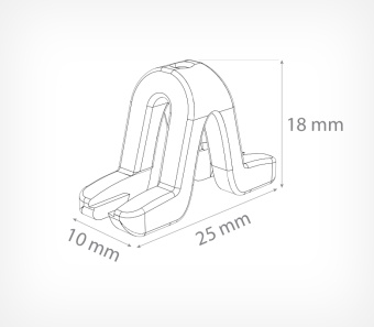 03_Петля для подвешивания профиля GRIPPER-CLIP