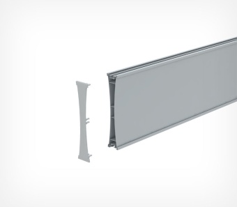 02_Прайсборд пластиковый для размещения ценников и постеров А4, А5 PRICEBOARD A5, 1200мм, Красный