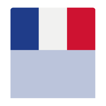sk_Шелфстоппер stpos ФЛАГИ (Франция) из ПЭТ 0,3мм в ценникодержатель, 70х75 мм, голубой