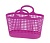 Покупательская сетчатая сумка-корзина Sweet 10 литров, Розовая