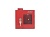Ключница металлическая KEY-1 FIRE, 175x162x40 мм, Красный