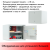 09_Сейф мебельный AIKO Т-28 EL 280x340x295мм, кодовый электронный замок, RAL 7038, Серый 