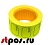 Ценники самоклеящиеся в рулоне, 30х20 мм, 325шт/рул, 100рул/кор, Желтый
