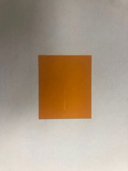 01_Ценниковыделитель из ПЭТ 0,3мм, ширина 51 мм , высота 61 мм, цвает оранжевый