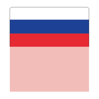 sk_Шелфстоппер stpos ФЛАГИ (Россия) из ПЭТ 0,3мм в ценникодержатель, 70х75 мм, розовый