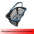 03_Корзинка покупательская Wanzl GT26eco 26л, чёрная (RAL9005) с чёрной ручкой (rAL9005)