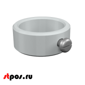 Опорное кольцо металлическое комплект с болтом, RAL9016, Белый