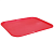 Поднос пластиковый прямоугольный 450х350мм, красный