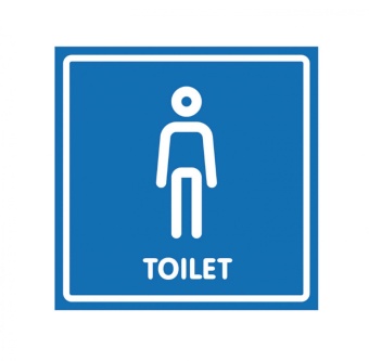 01_Наклейка Туалет мужской 130х130мм