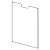 Карман информационный А4 (230х310мм) плоский вертикальный из Акрила 1,5мм на скотче (1-3 листа)