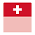 Шелфстоппер stpos ФЛАГИ (Швейцария) из ПЭТ 0,3мм в ценникодержатель, 70х75 мм, розовый