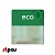 Шелфстоппер STPOS ромб из ПЭТ 0,3мм в ценникодержатель, 70х75 мм "eco", зеленый тон